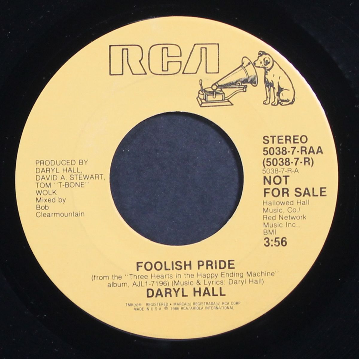 foolish pride by DARYL HALL