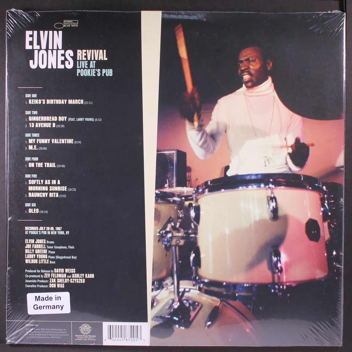 revival (live at pookie's pub) by ELVIN JONES
