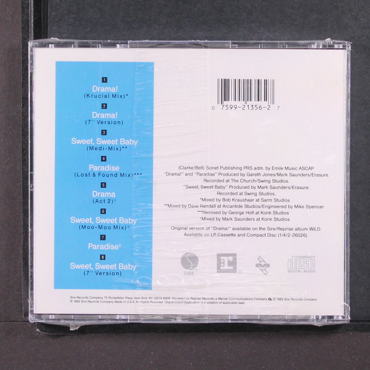 drama by ERASURE