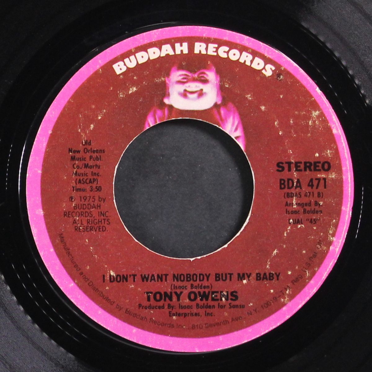 all that matters / i dont' nobody but my baby by TONY OWENS