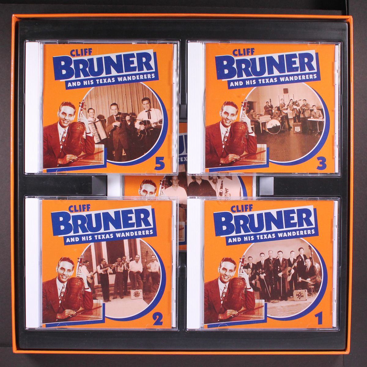 and his texas wanderers by CLIFF BRUNER