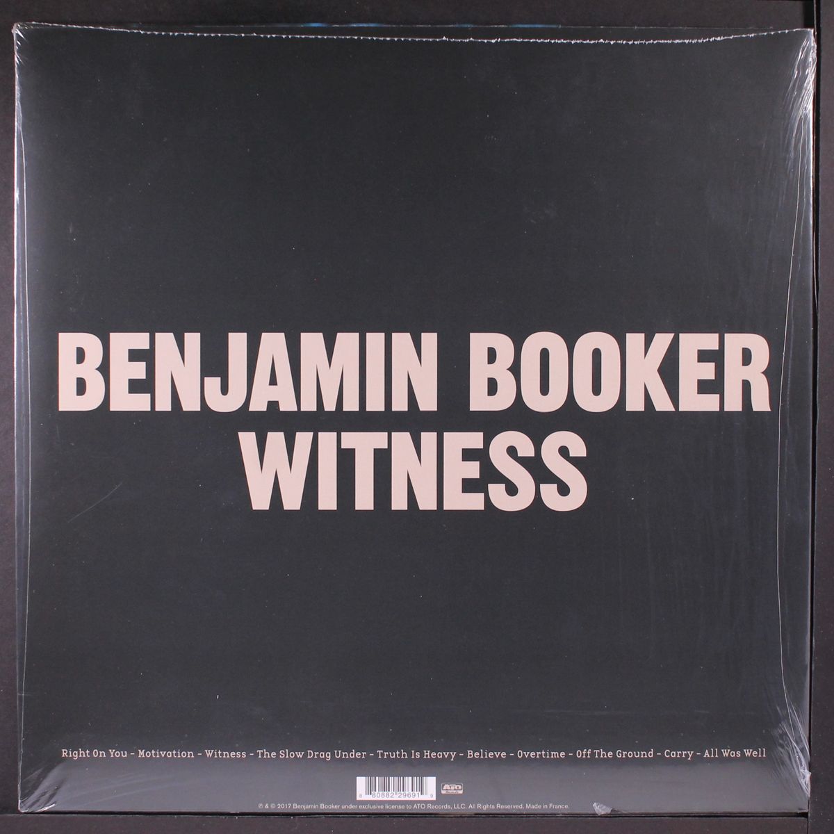 witness by BENJAMIN BOOKER