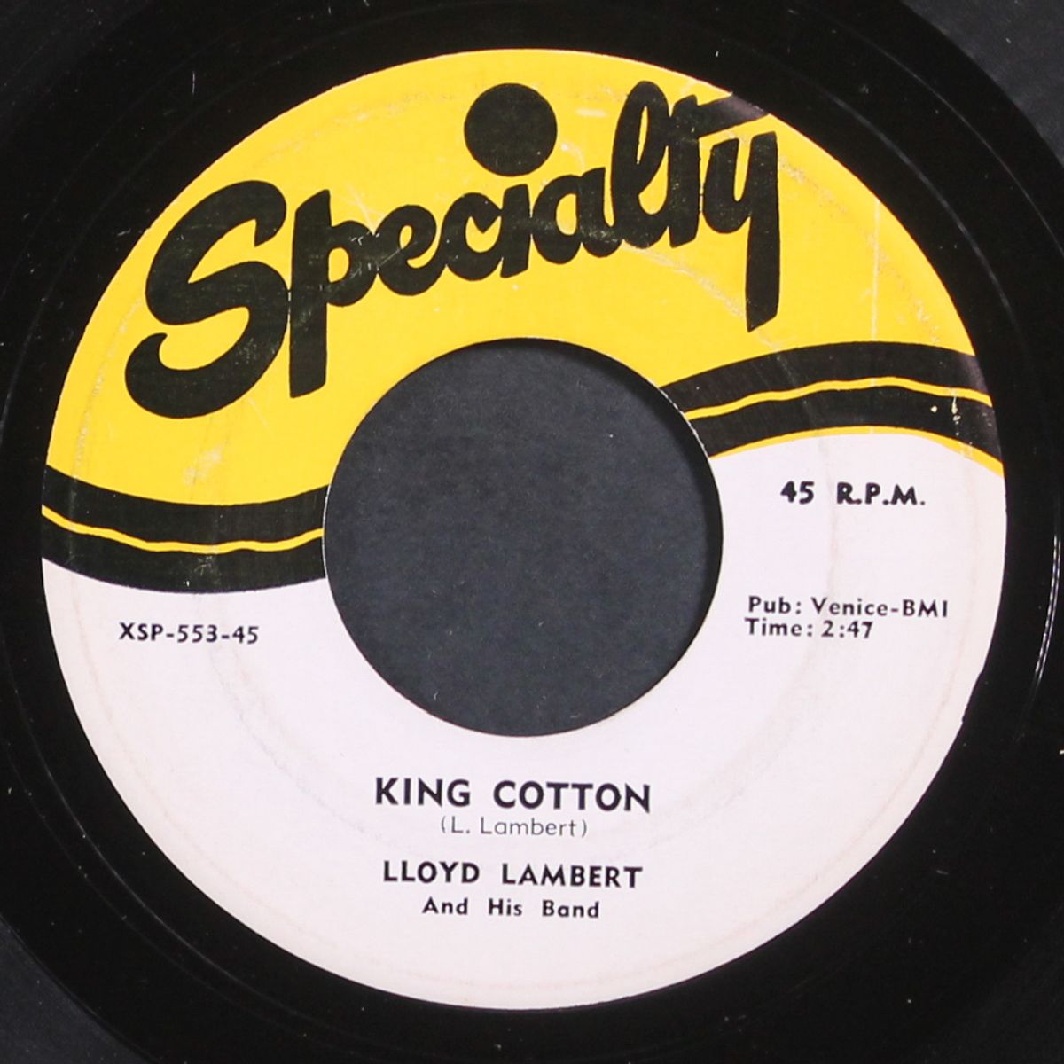 heavy sugar / king cotton by LLOYD LAMBERT