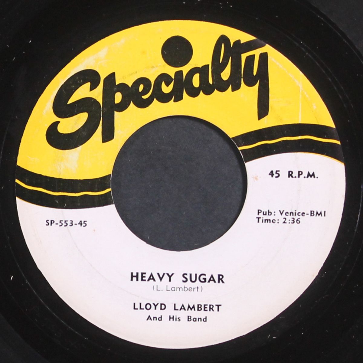 heavy sugar / king cotton by LLOYD LAMBERT