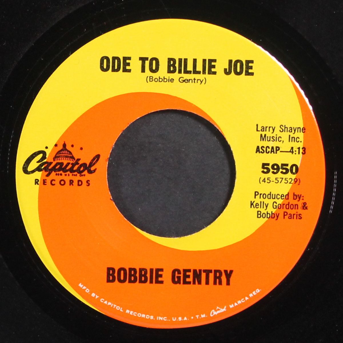 ode to billie joe / mississippi delta by BOBBIE GENTRY