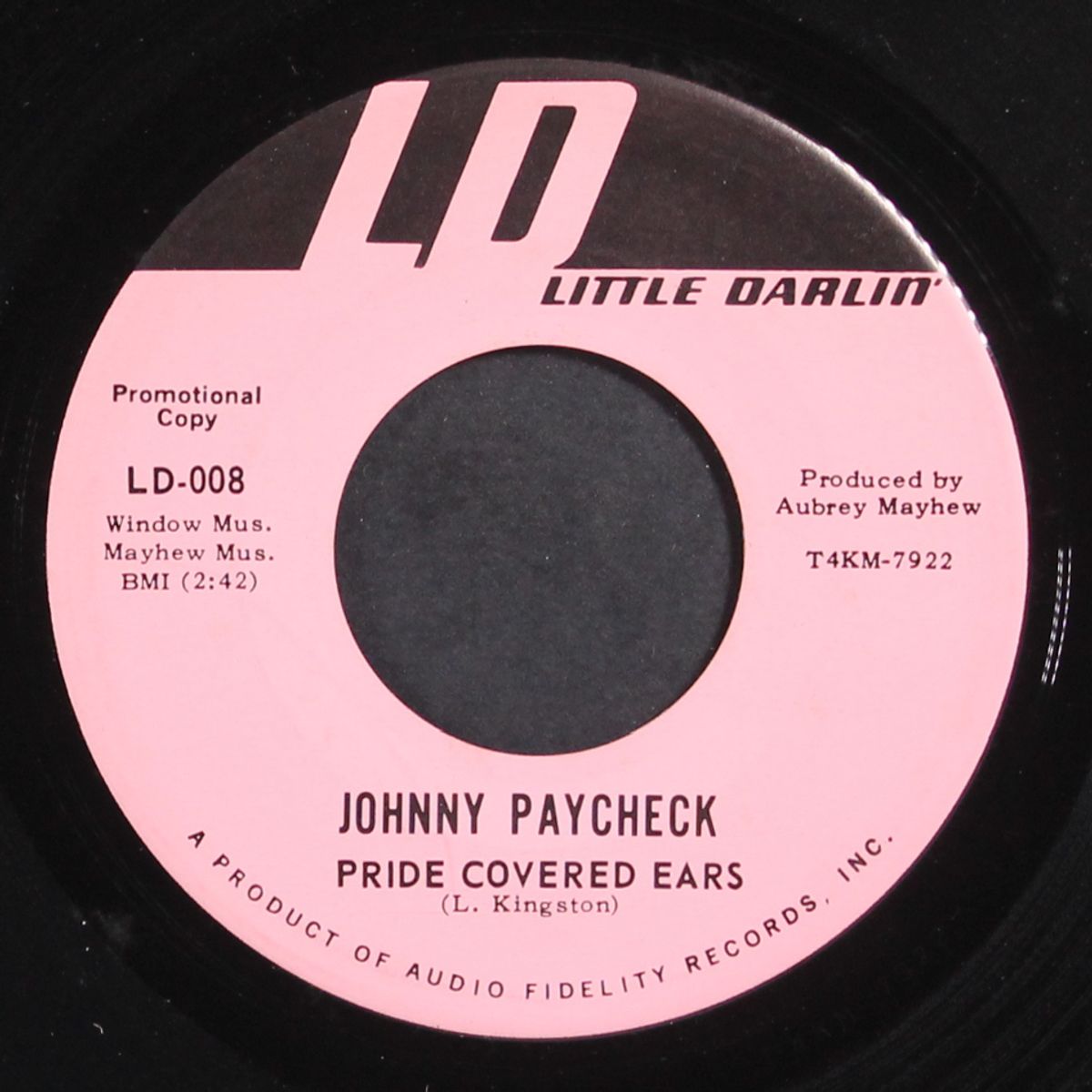 the lovin' machine / pride covered ears by JOHNNY PAYCHECK