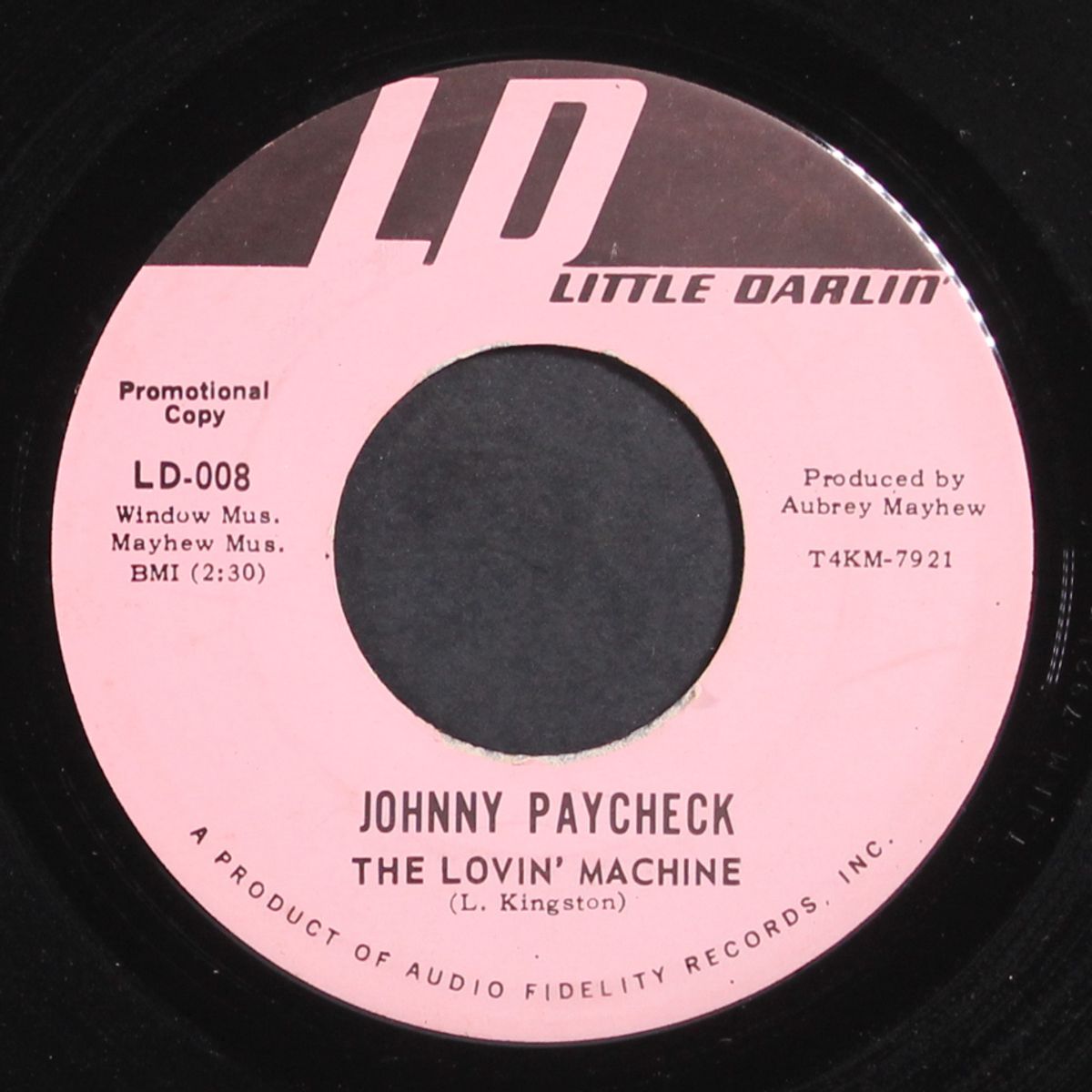 the lovin' machine / pride covered ears by JOHNNY PAYCHECK