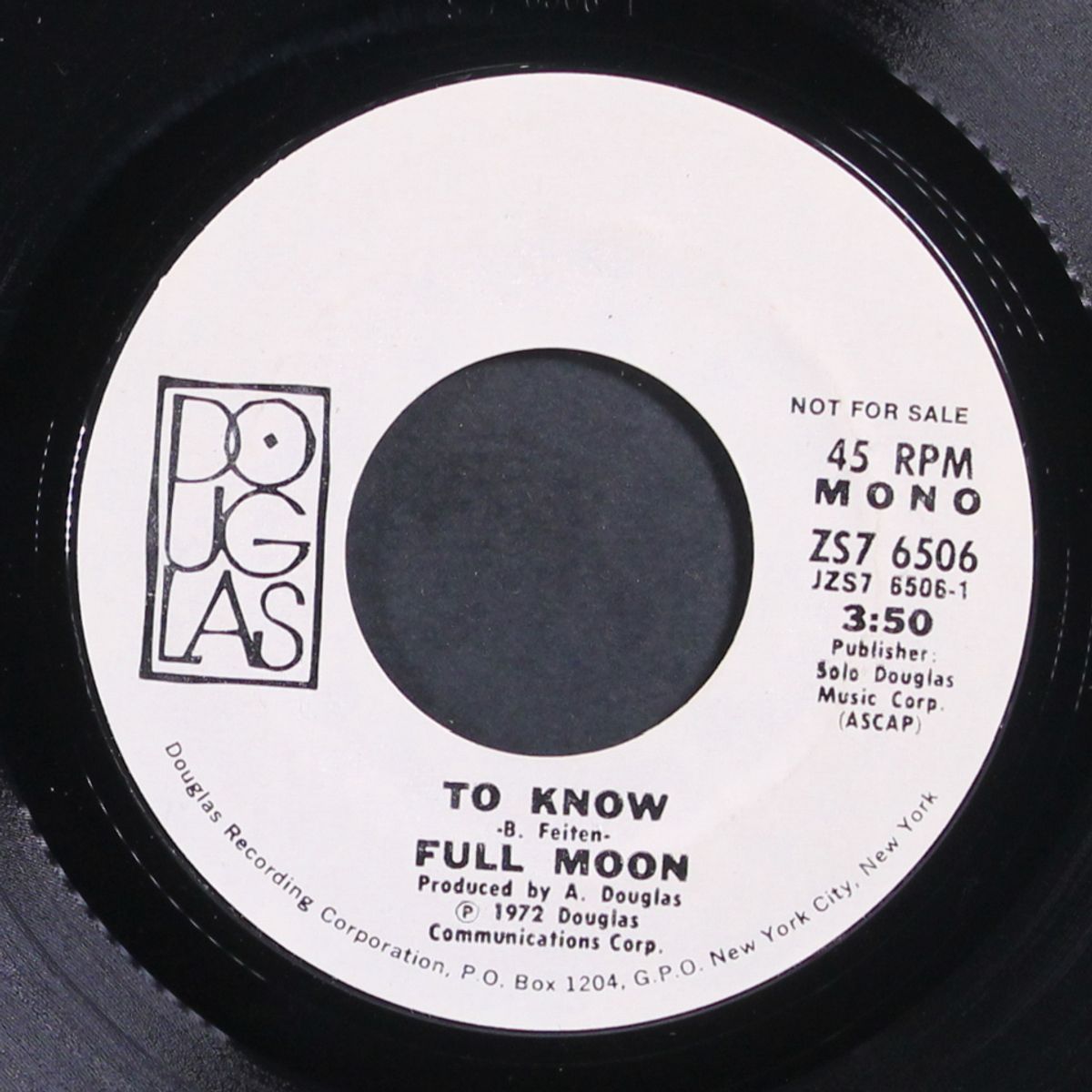 to know / mono by FULL MOON