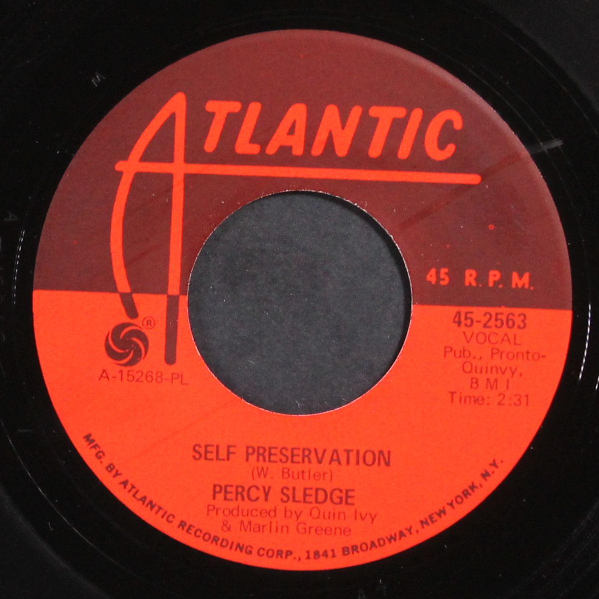you're all around me / self preservation by PERCY SLEDGE