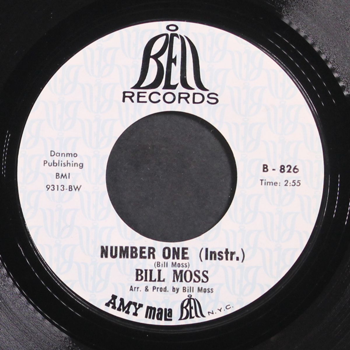 number one / instro by BILL MOSS