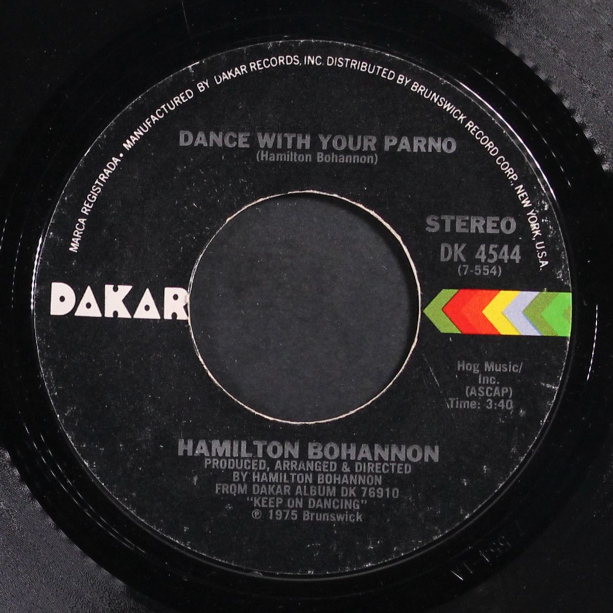 foot stompin' music / dance with your parno by HAMILTON BOHANNON