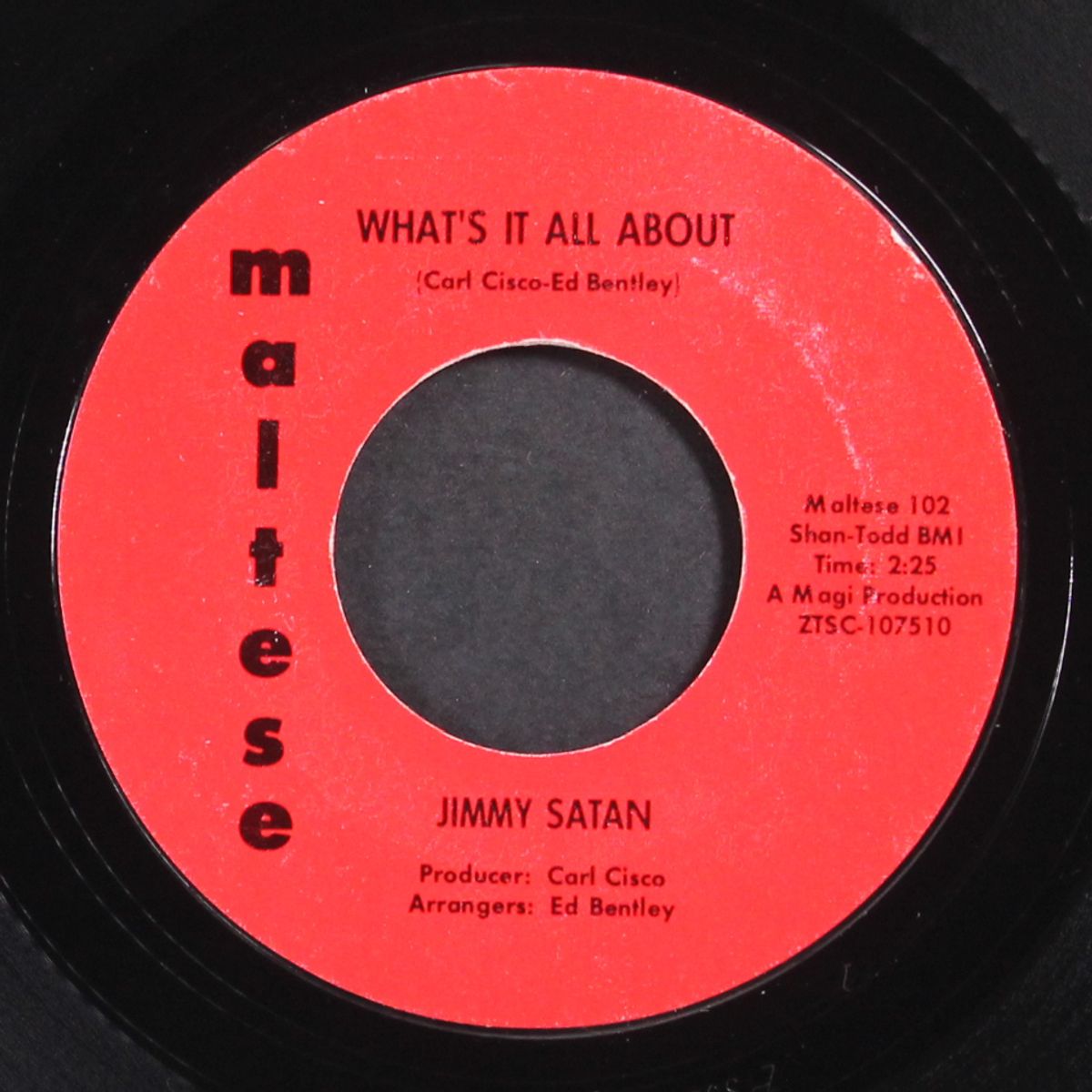 look at the clock / what's it all about by JIMMY SATAN