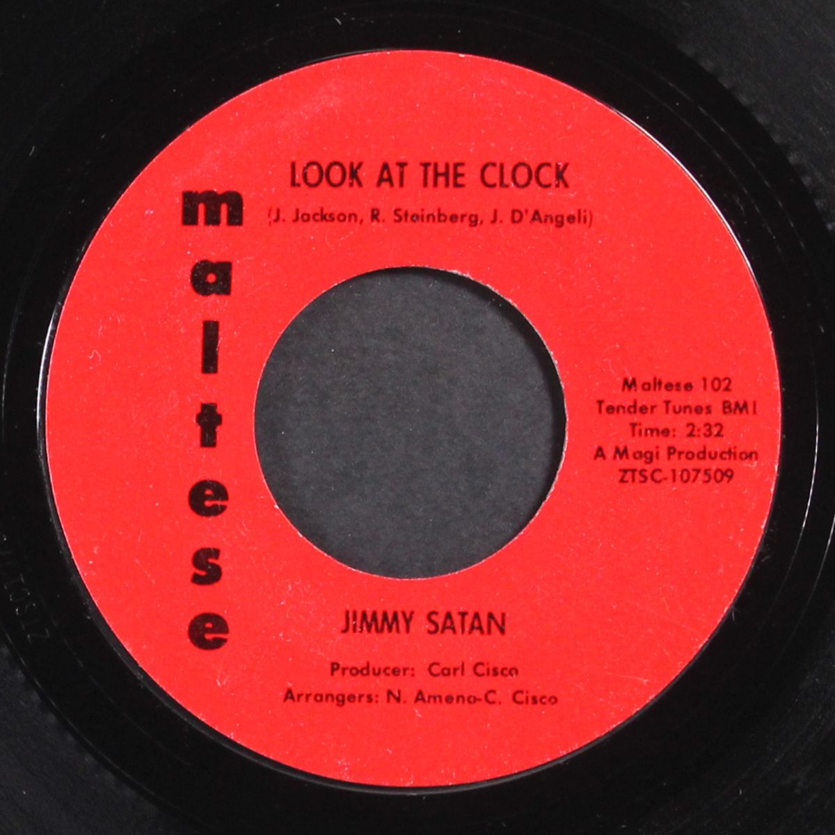look at the clock / what's it all about by JIMMY SATAN