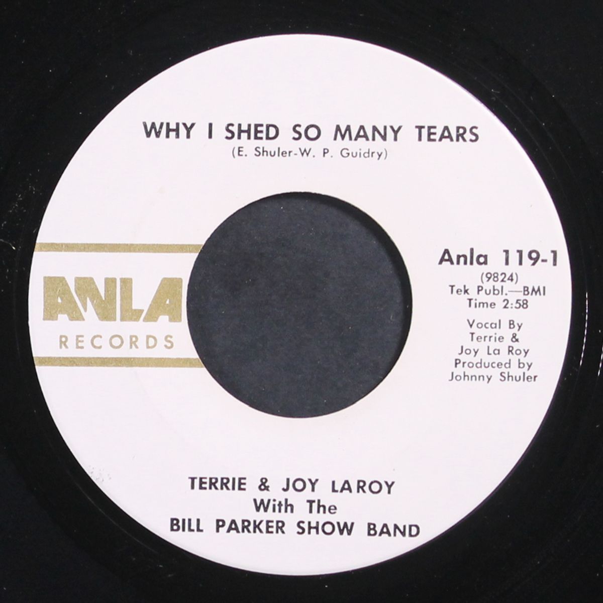 why i shed so many tears / without love what would life me by TERRIE & JOY LA ROY