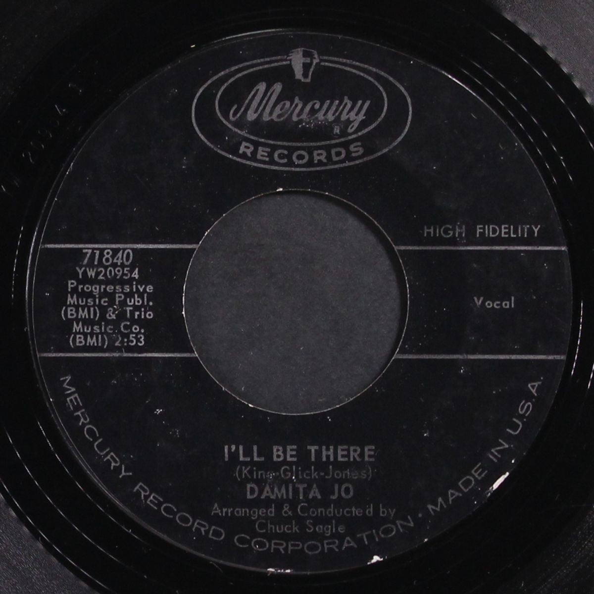 i'll be there / love laid its hands on me by DAMITA JO