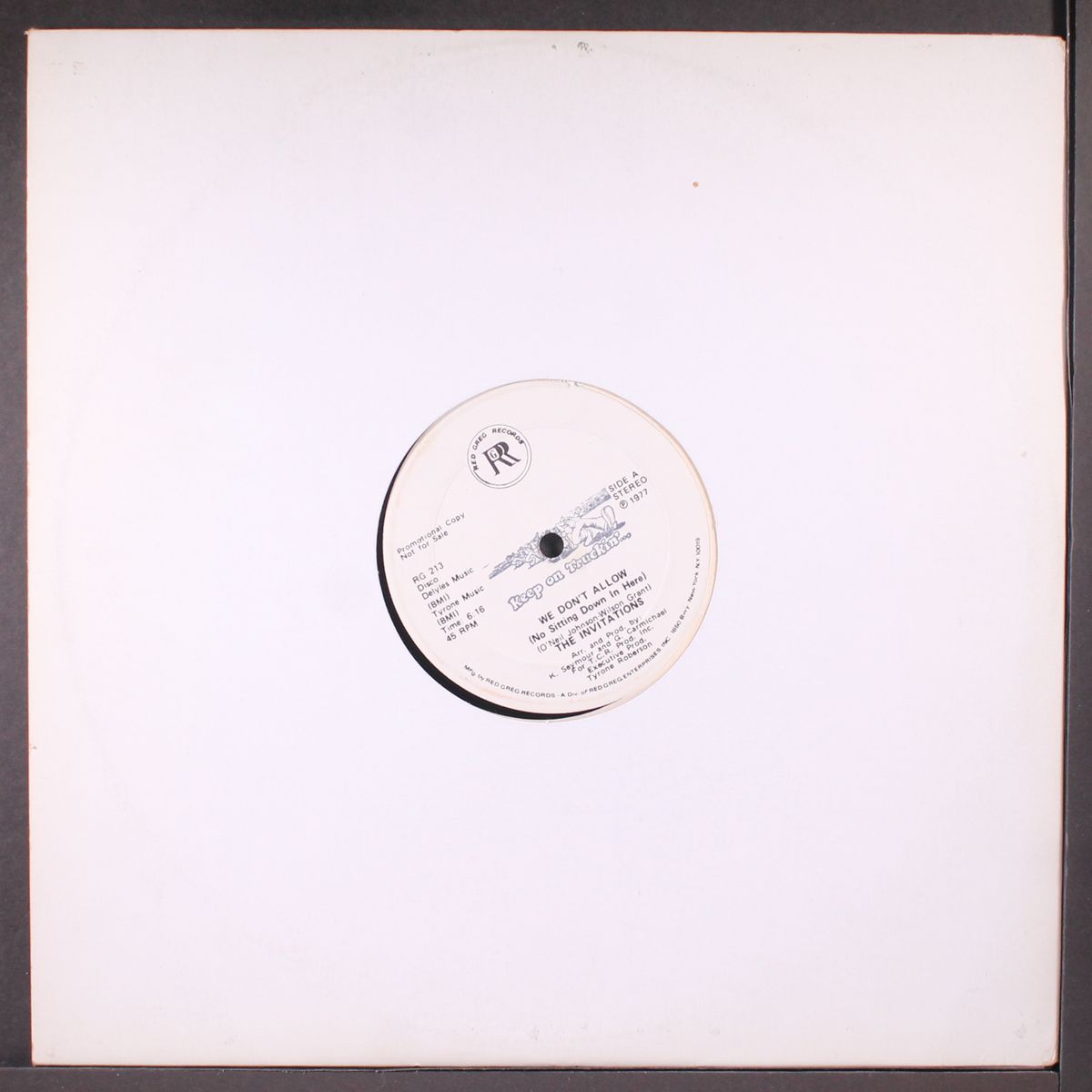 we don't allow / funky road by INVITATIONS