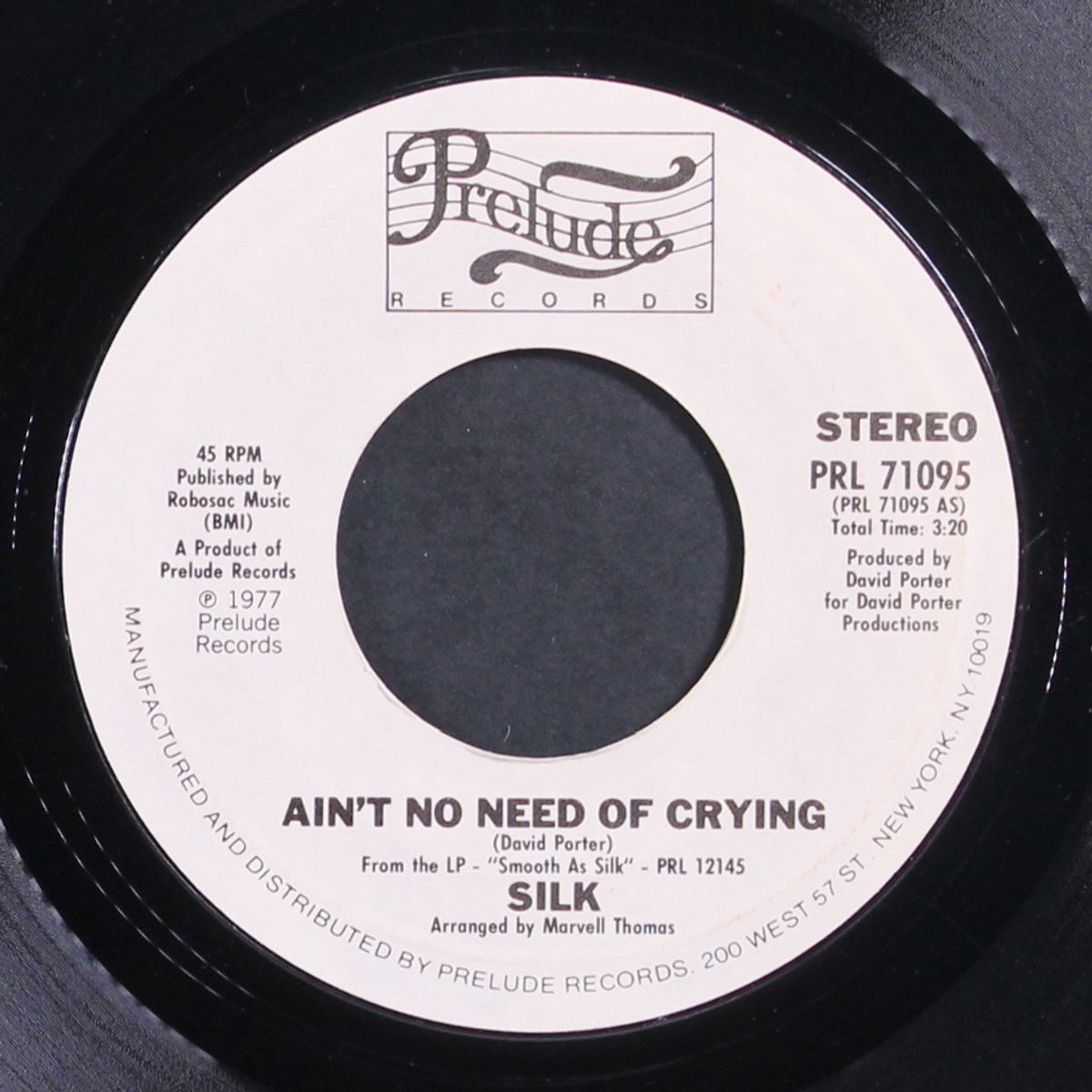 ain't no need of crying / on fire by SILK