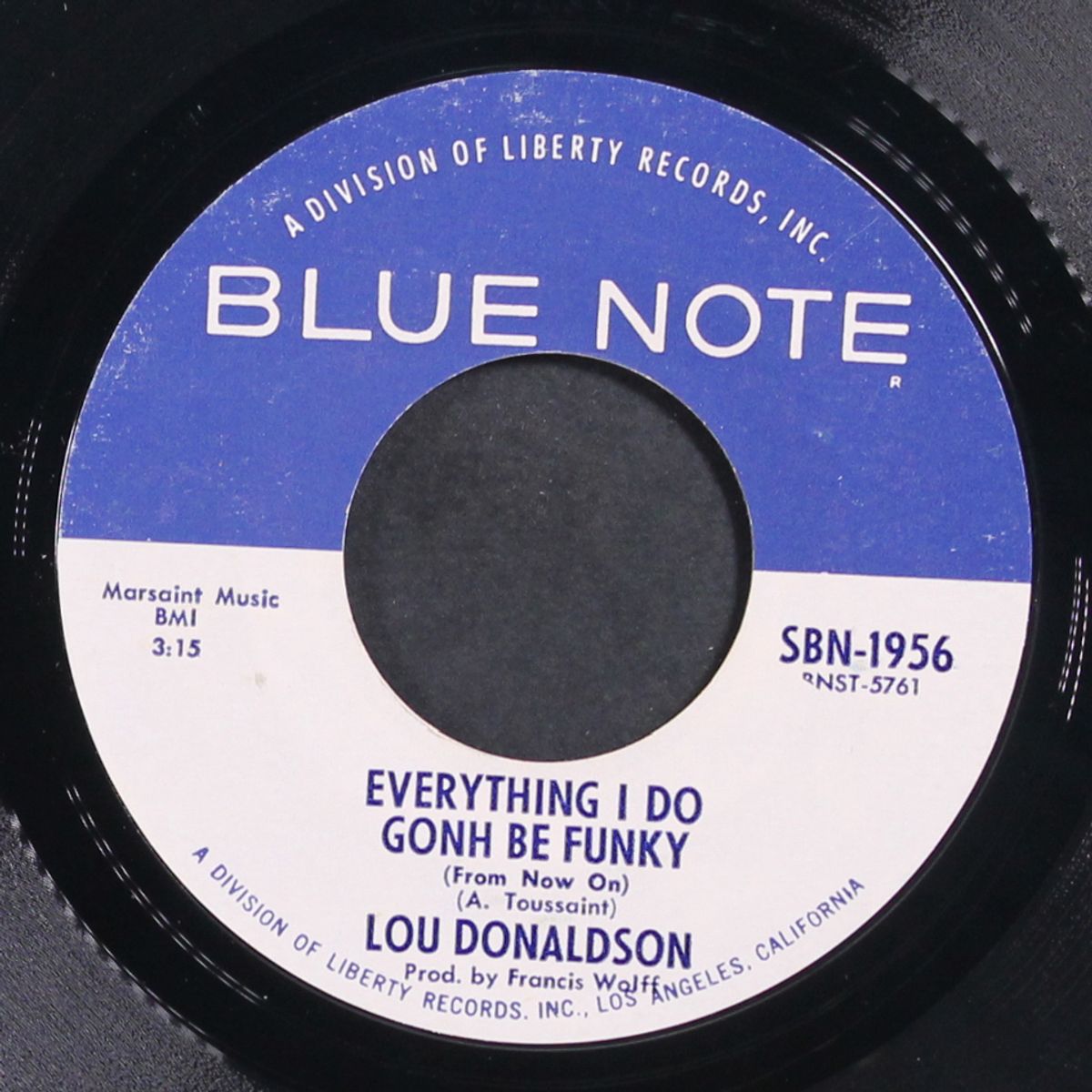 everything i do gonh be funky by LOU DONALDSON