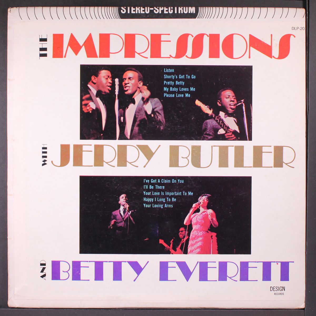 the impressions with jerry butler and betty everett by IMPRESSIONS / BETTY EVERETT