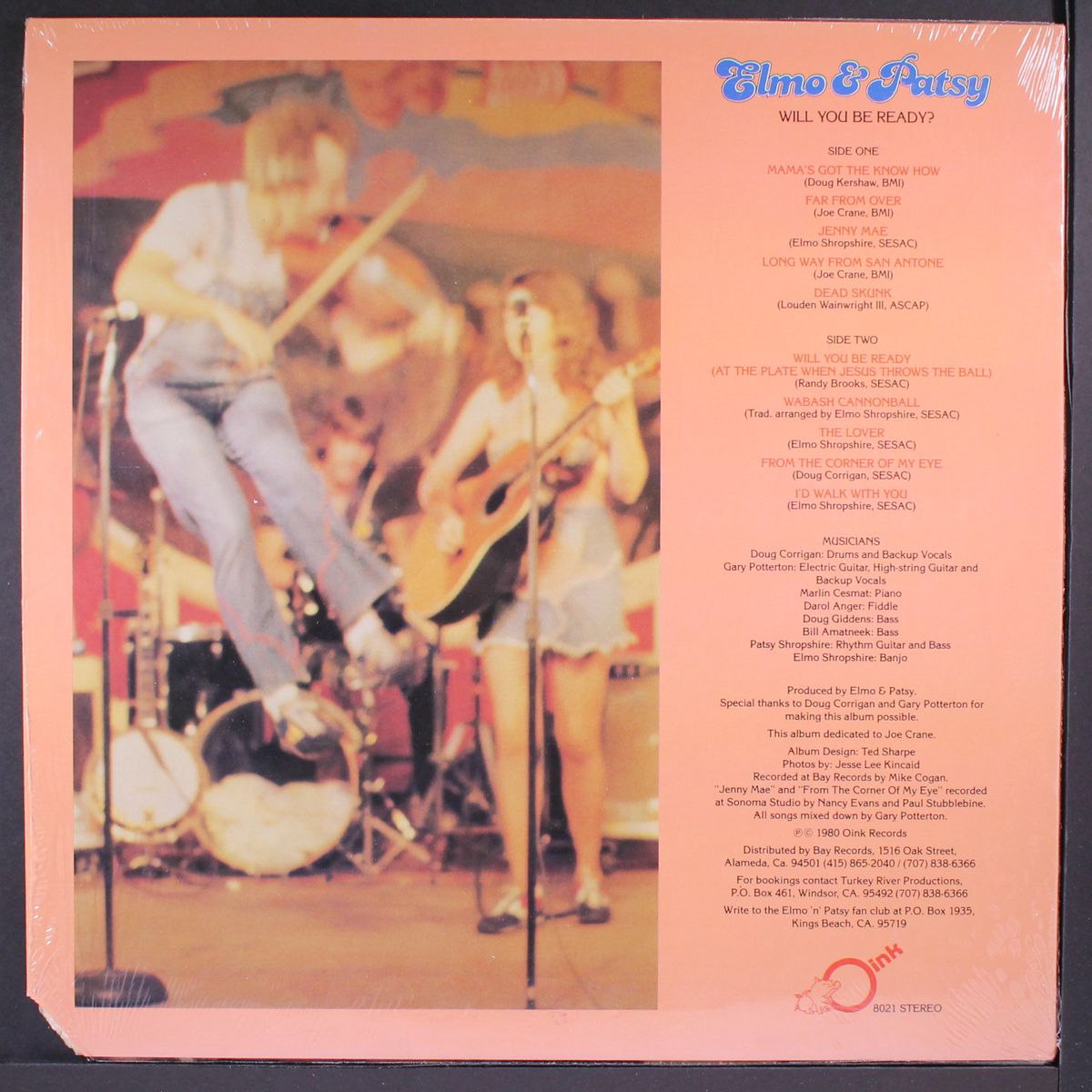 will you be ready? by ELMO & PATSY