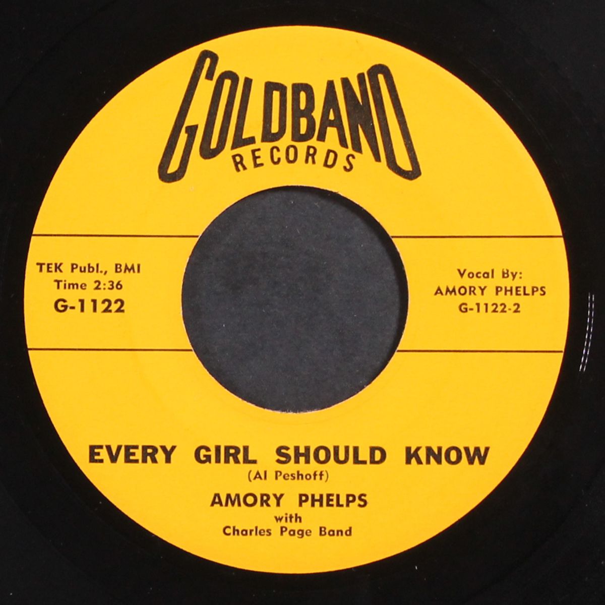 only once in a while / every girl should know by AMORY PHELPS