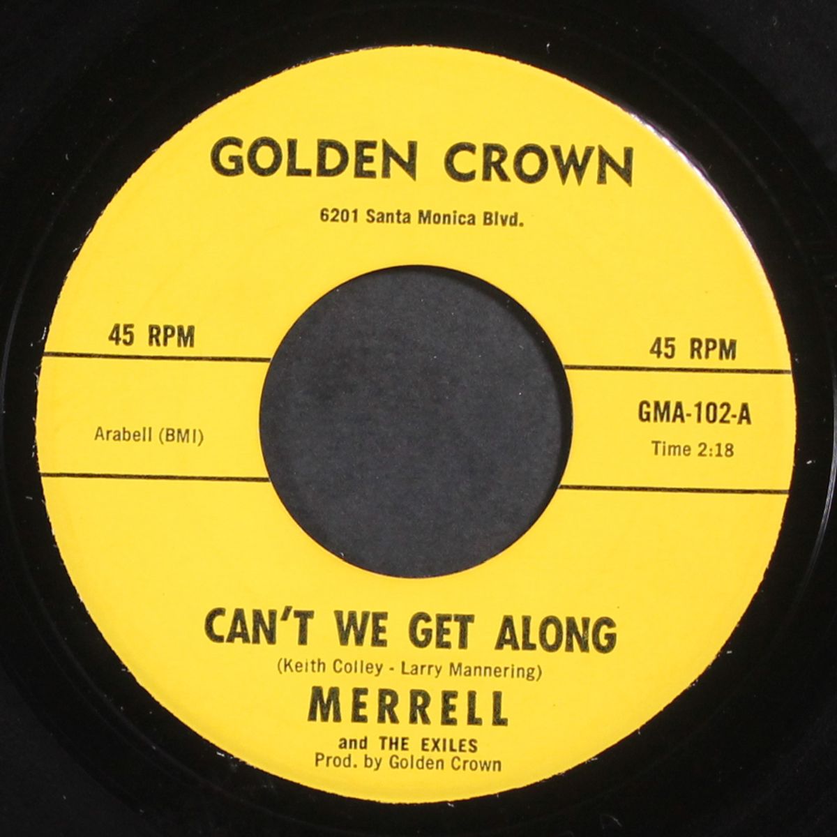 can't we get along / that's all i really want from you by MERRELL & EXILES