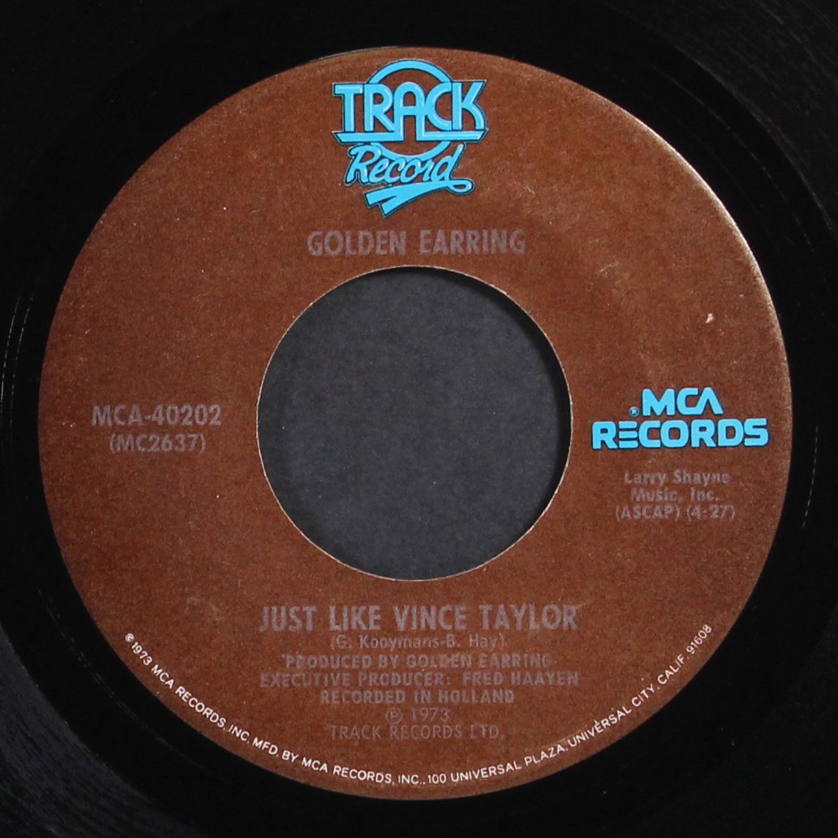 radar love / just like vince taylor by GOLDEN EARRING