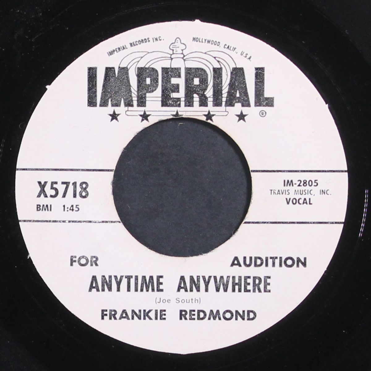 make believe world / anytime anywhere by FRANKIE REDMOND