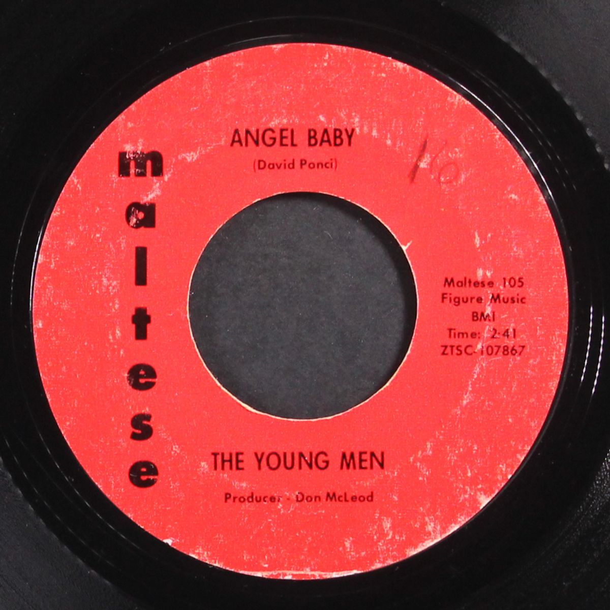 a young man's problem / angel baby by YOUNG MEN