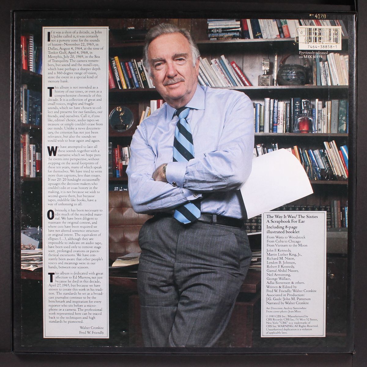 the way it was: the sixties by WALTER CRONKITE