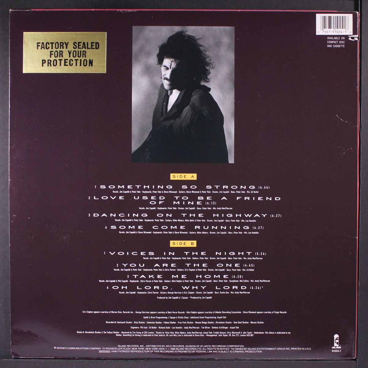 some come running by JIM CAPALDI