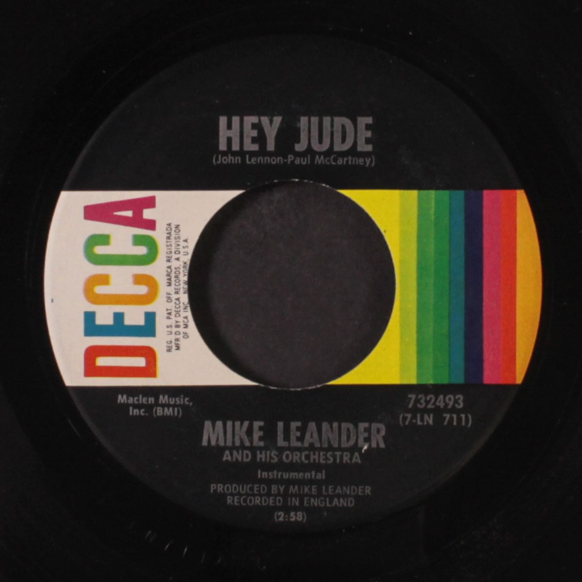 hey jude / the letter by MIKE LEANDER