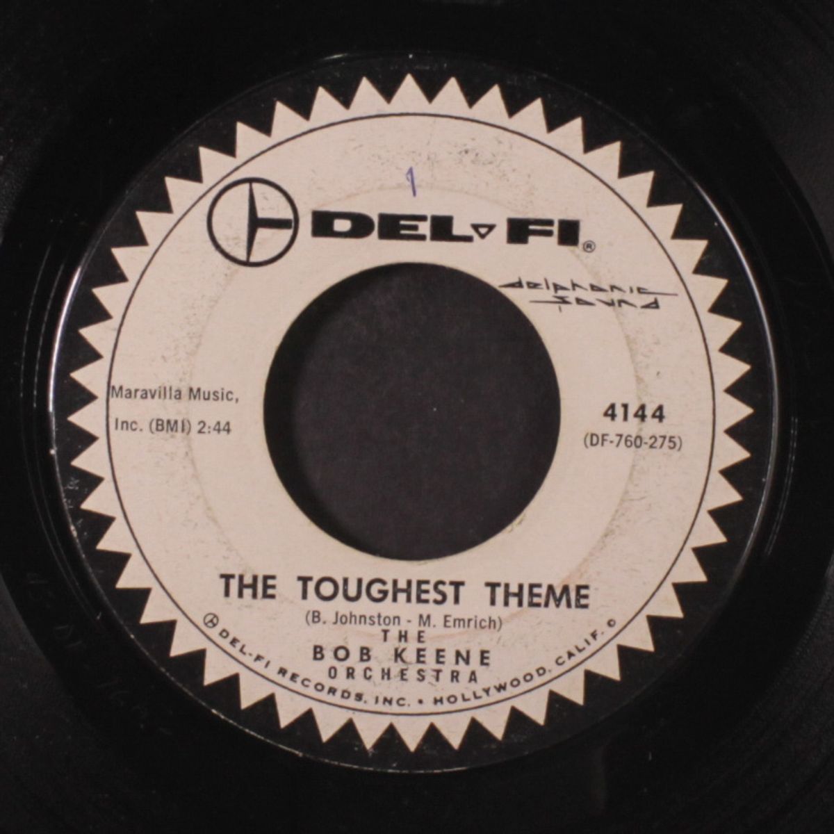 teen talk / the toughest theme by BOB KEENE
