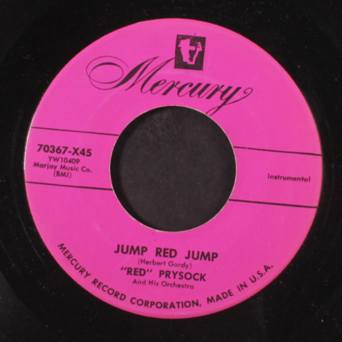 jump red jump / body and soul by RED PRYSOCK