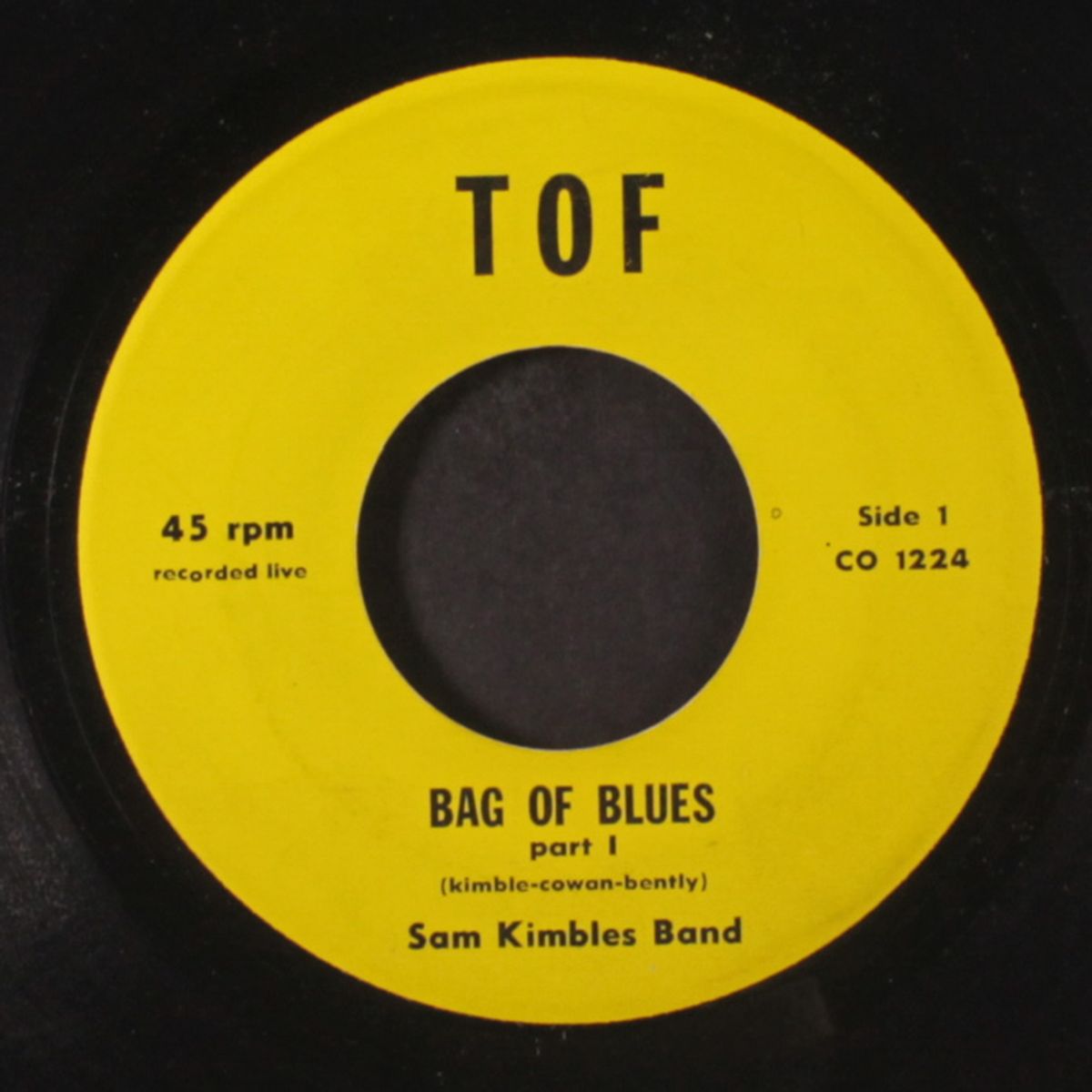 bag of blues / jerking with the k's by SAM KIMBLE