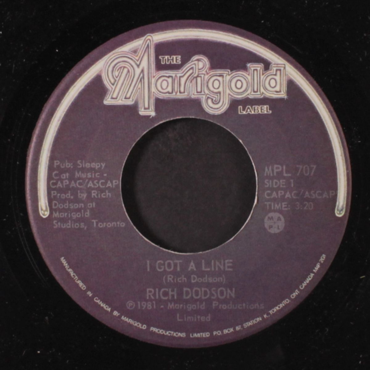 lookin' back / i got a line by RICH DODSON