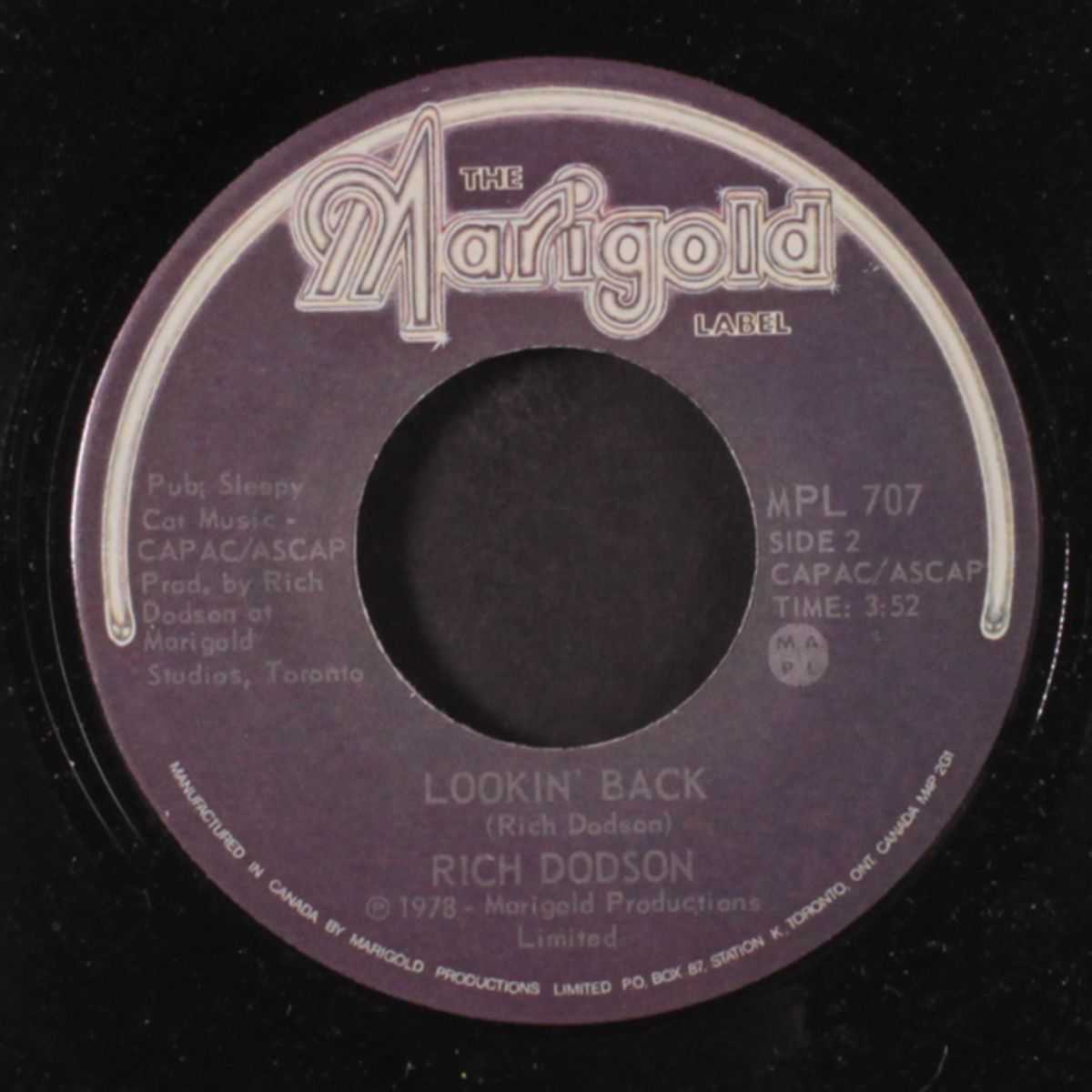 lookin' back / i got a line by RICH DODSON