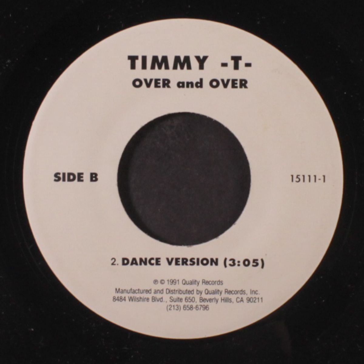 over and over / dance version by TIMMY T