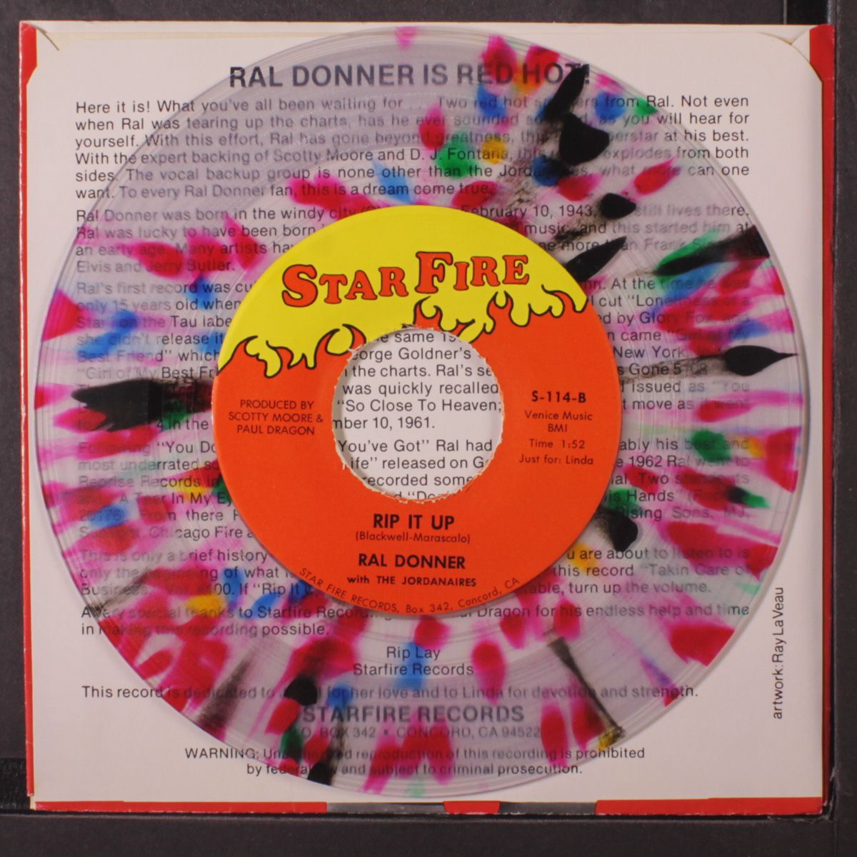 don't leave me now / rip it up by RAL DONNER
