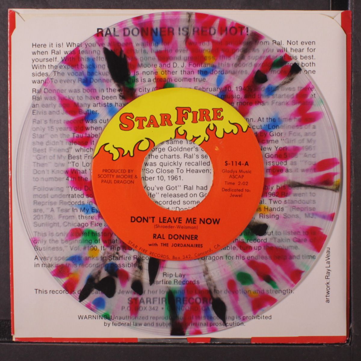 don't leave me now / rip it up by RAL DONNER