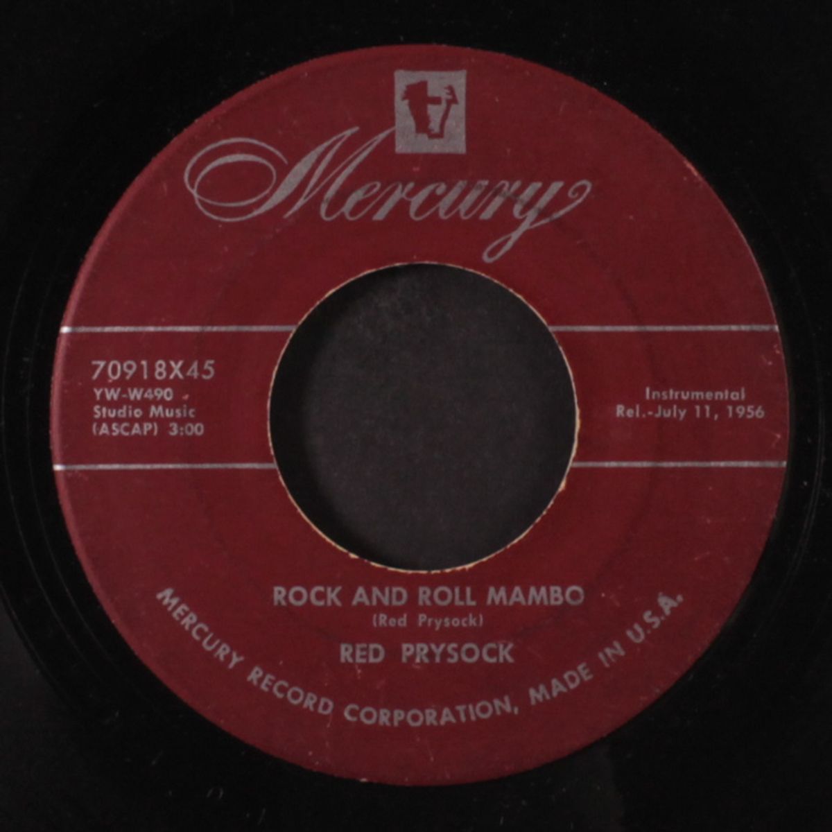 rock and roll party / r&r mambo by RED PRYSOCK