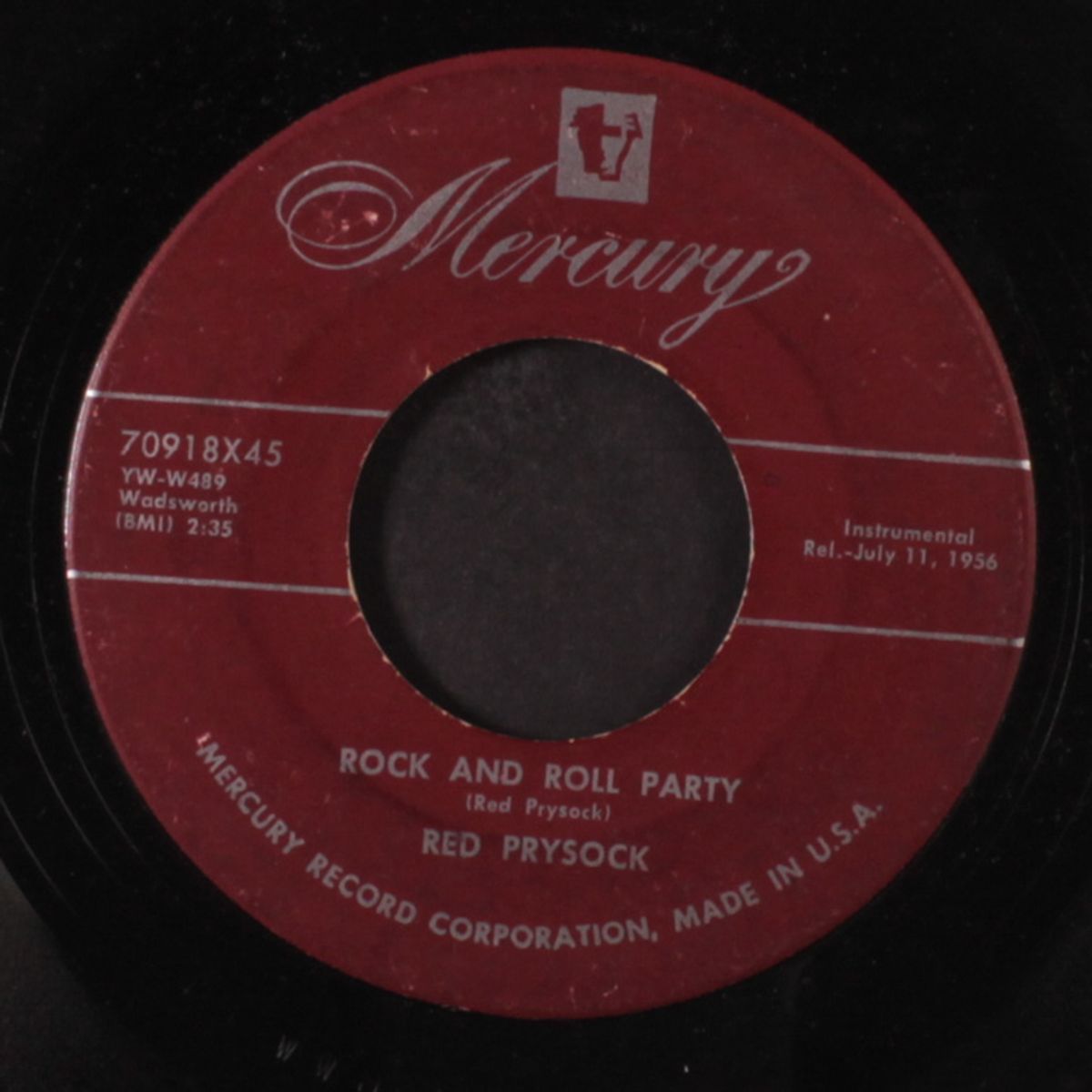 rock and roll party / r&r mambo by RED PRYSOCK