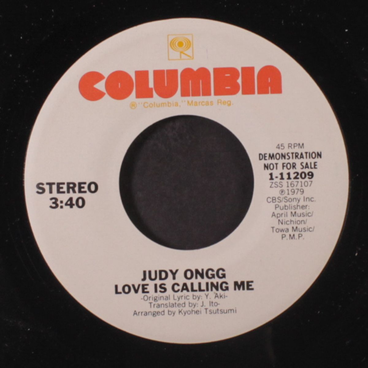 love is calling me / same by JUDY ONGG