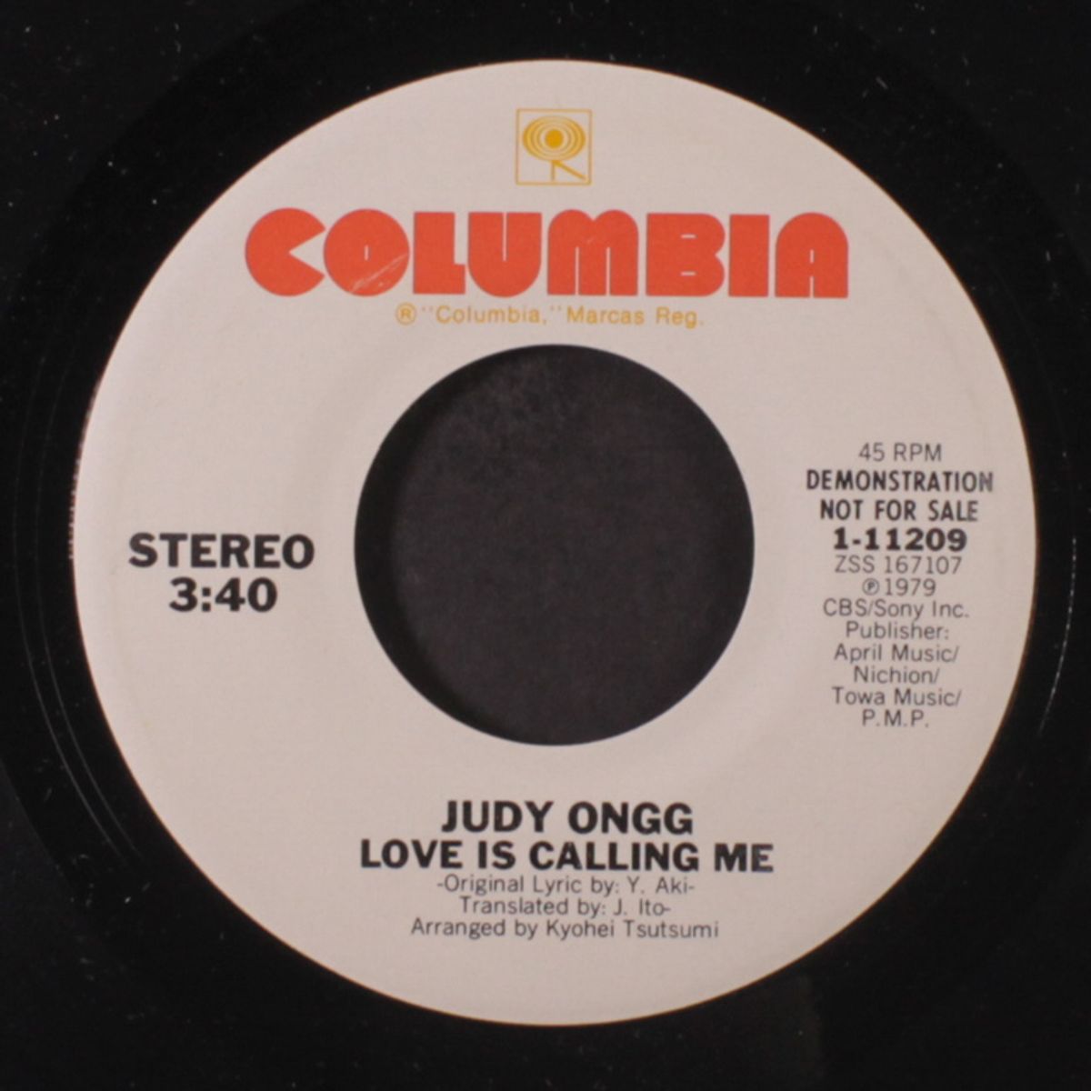 love is calling me / same by JUDY ONGG
