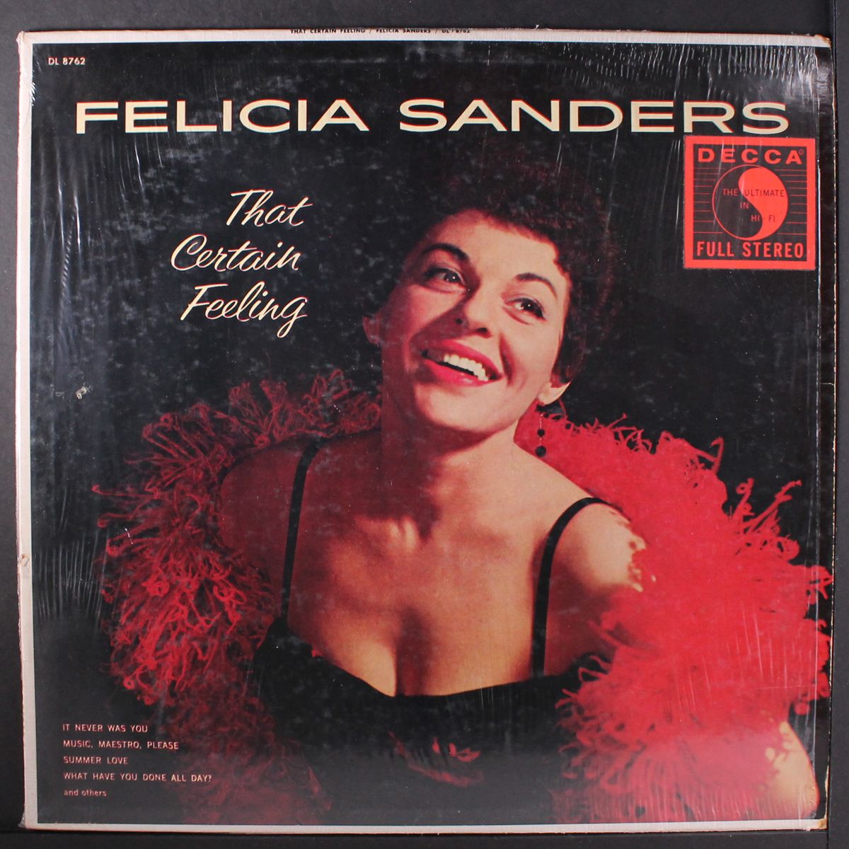 that certain feeling by FELICIA SANDERS