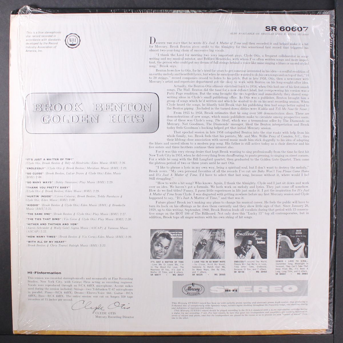 golden hits by BROOK BENTON