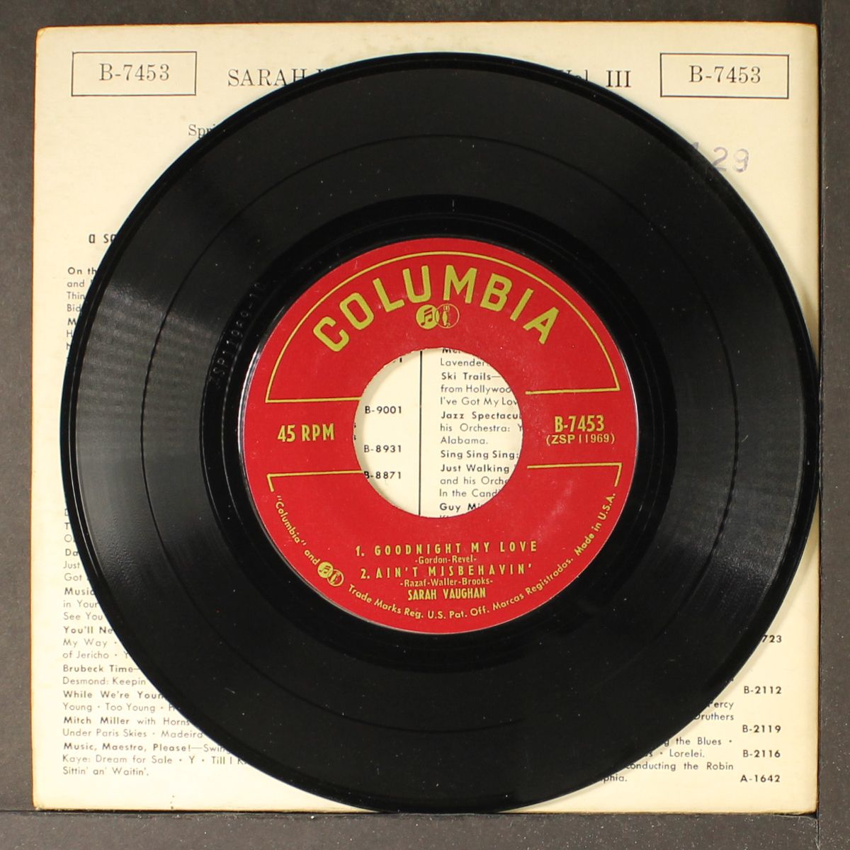 sarah vaughan in hi-fi by SARAH VAUGHAN