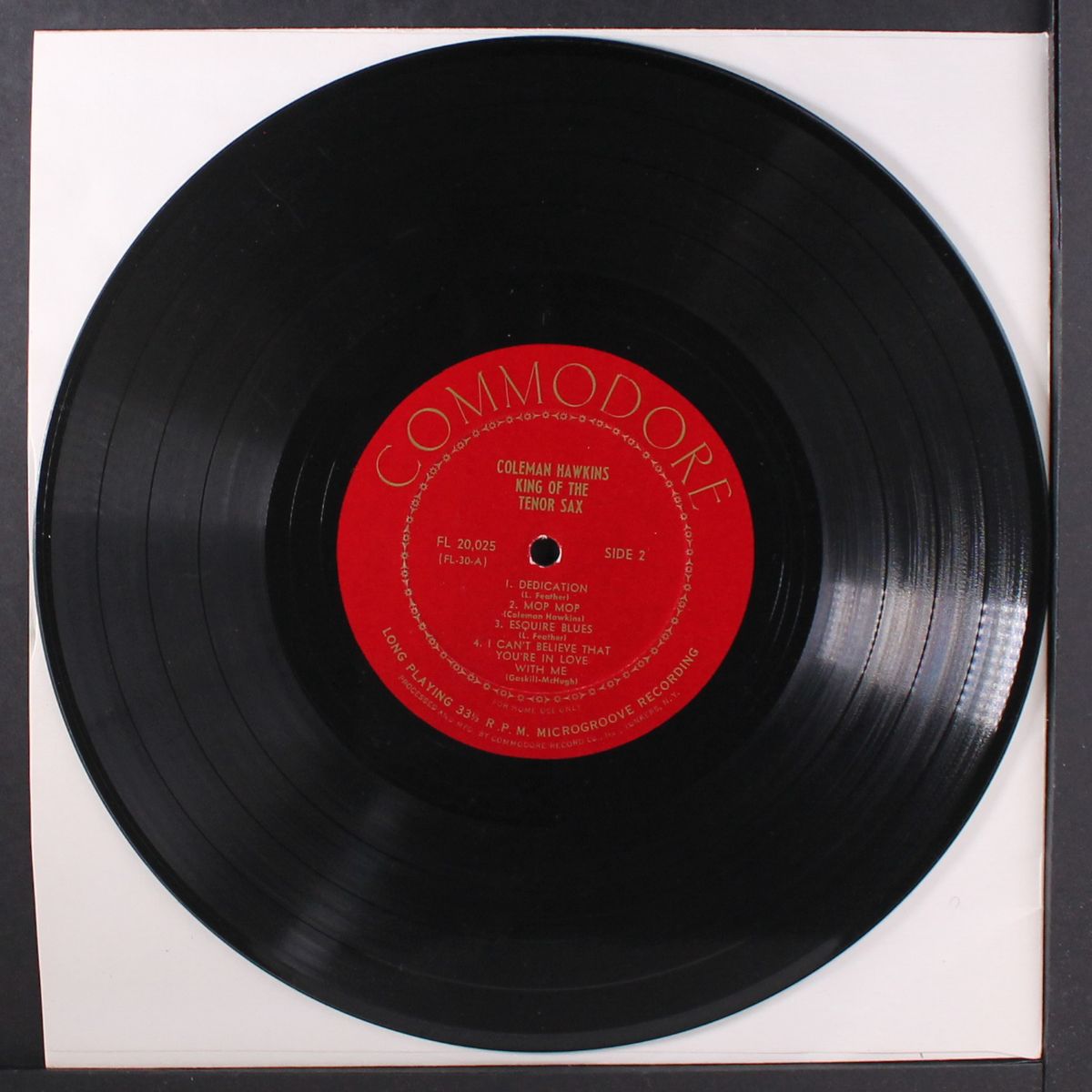 king of the tenor sax by COLEMAN HAWKINS