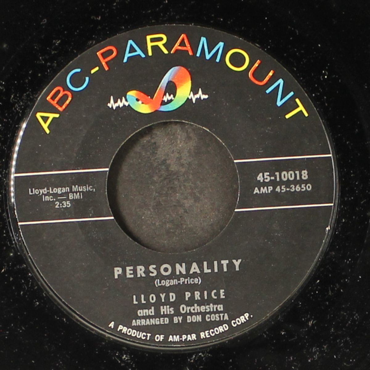 personality by LLOYD PRICE