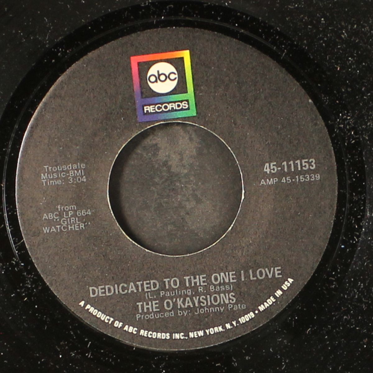 dedicated to the one i love / love machine by O'KAYSIONS